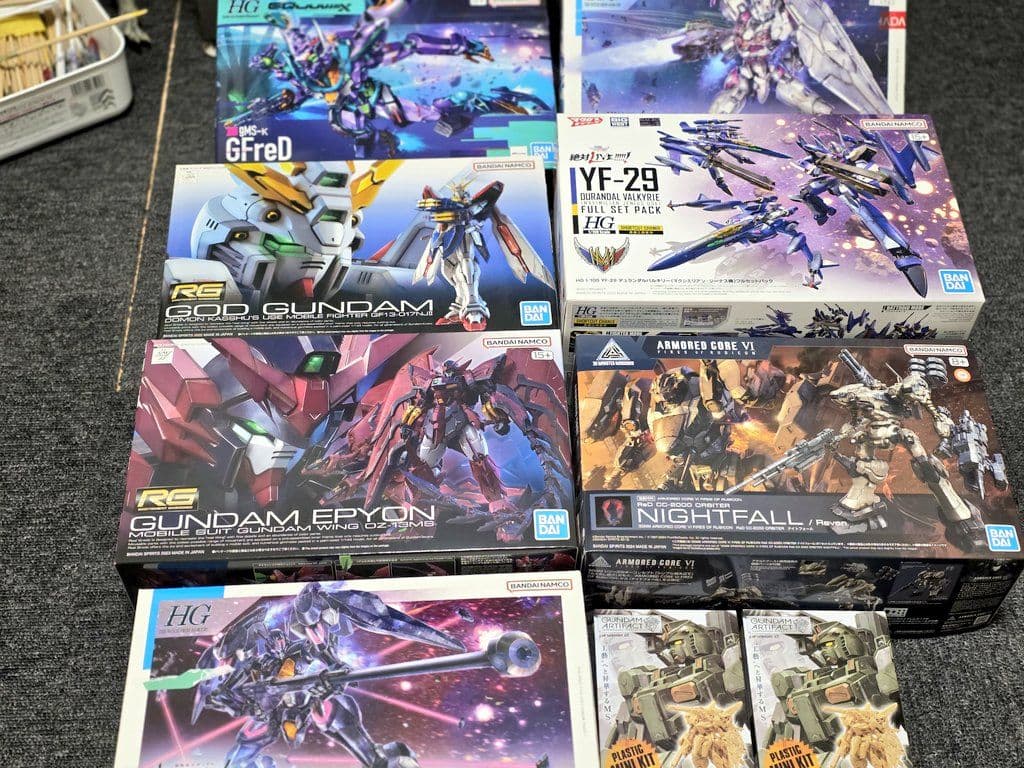 ガンプラその他セット RG・HG 9点