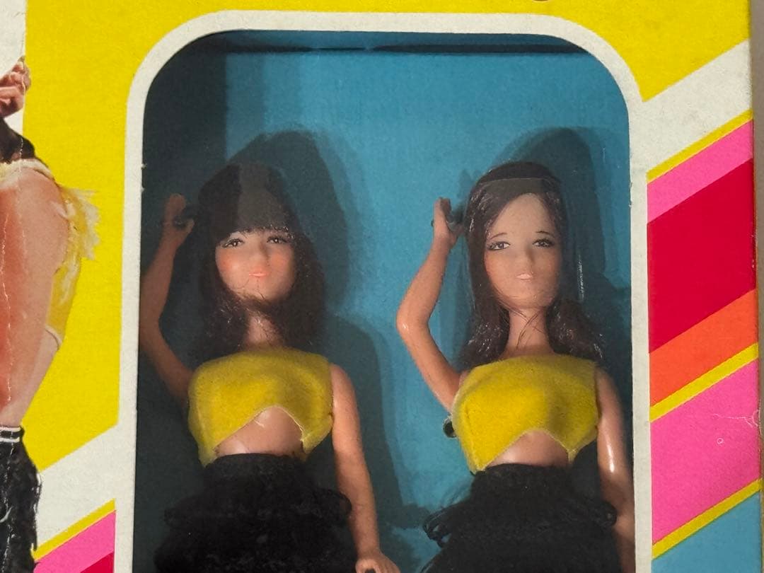 ピンクレディー　フィギュア　モンスター　当時物　箱キズ　未使用