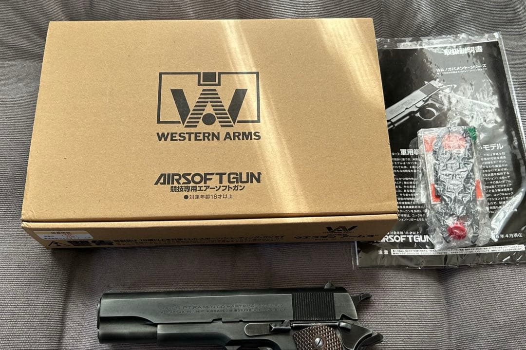 【WA】コルト M1911 ゲッタウェイ【ウエスタンアームズの大傑作】