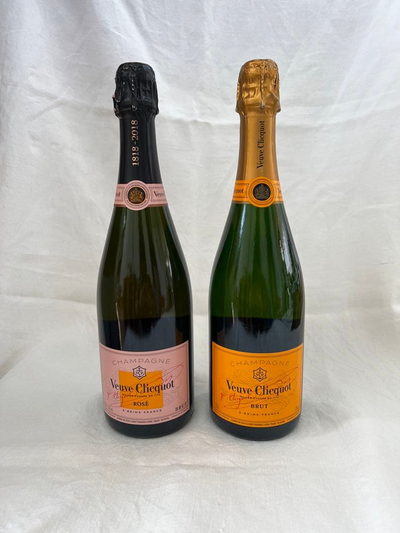 送込Veuve Clicquot ヴーヴ・クリコ 2本セット/ ドン・ペリニヨン