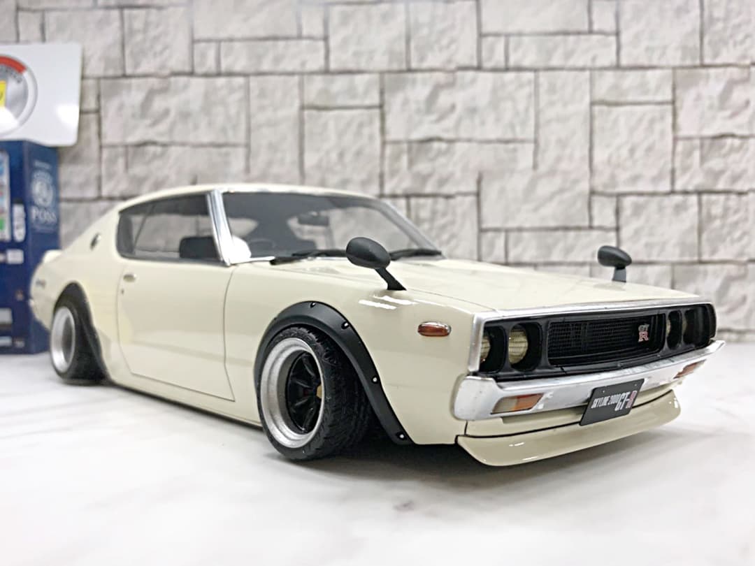 1/18 イグニッションモデル ケンメリGT-R ワタナベ深リムカスタム