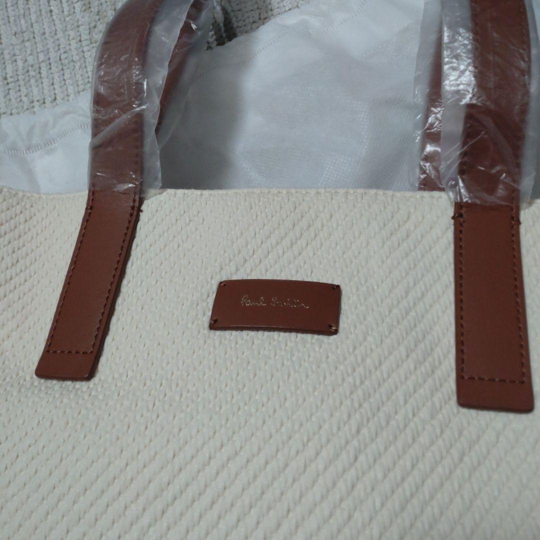 アイボリー キャンバス ビジネスバッグ　ポールスミス　新品未使用　タグ付き