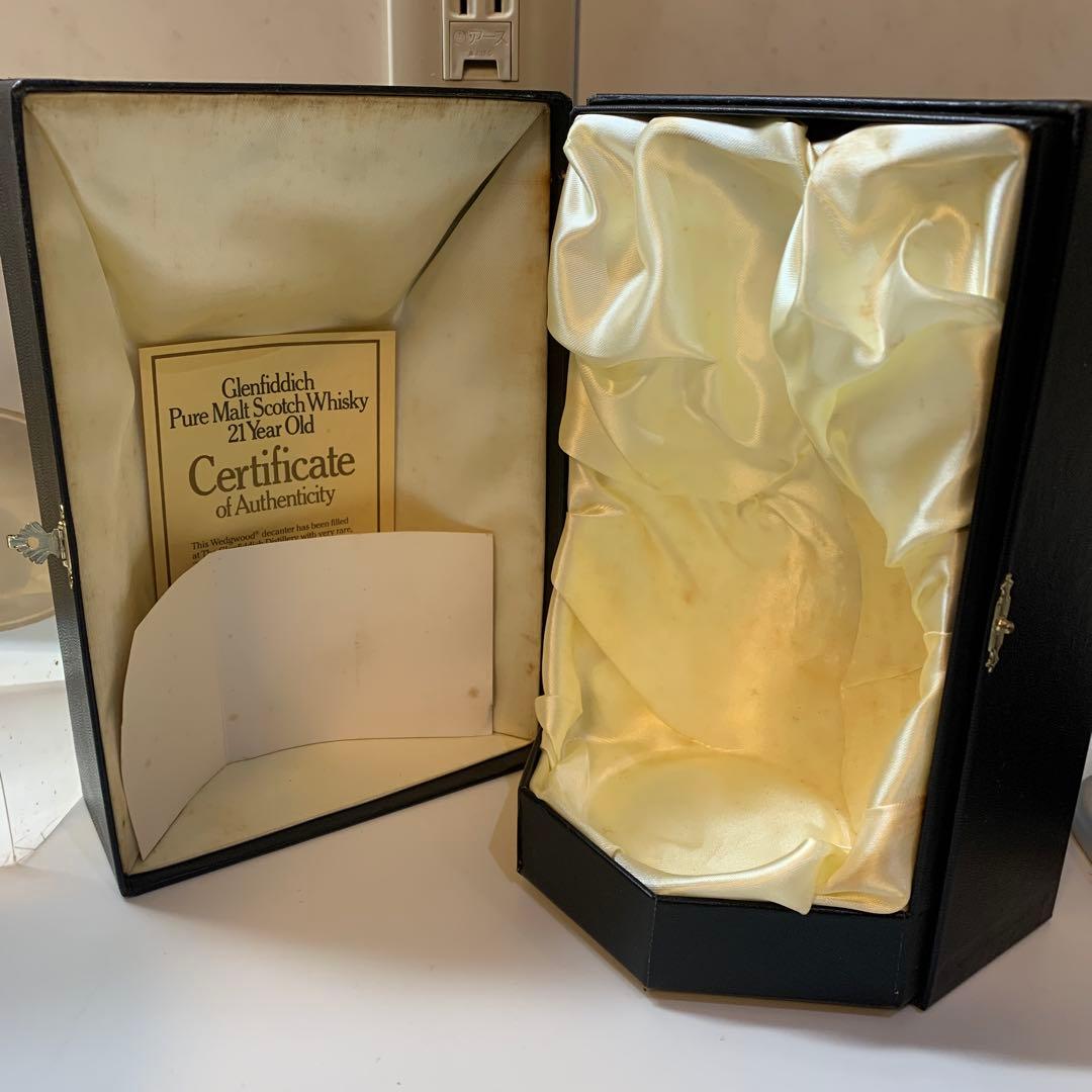 グレンフィディック 21年 ウエッジウッド 陶器ボトル 未開栓
