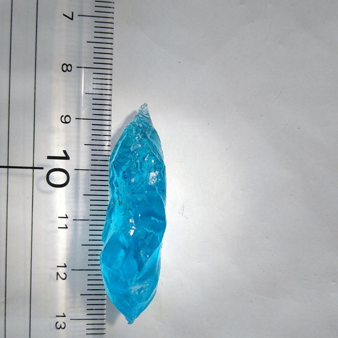 石器　ブルートパーズ？ 177 オブシディアン 石器　尖頭器　模写