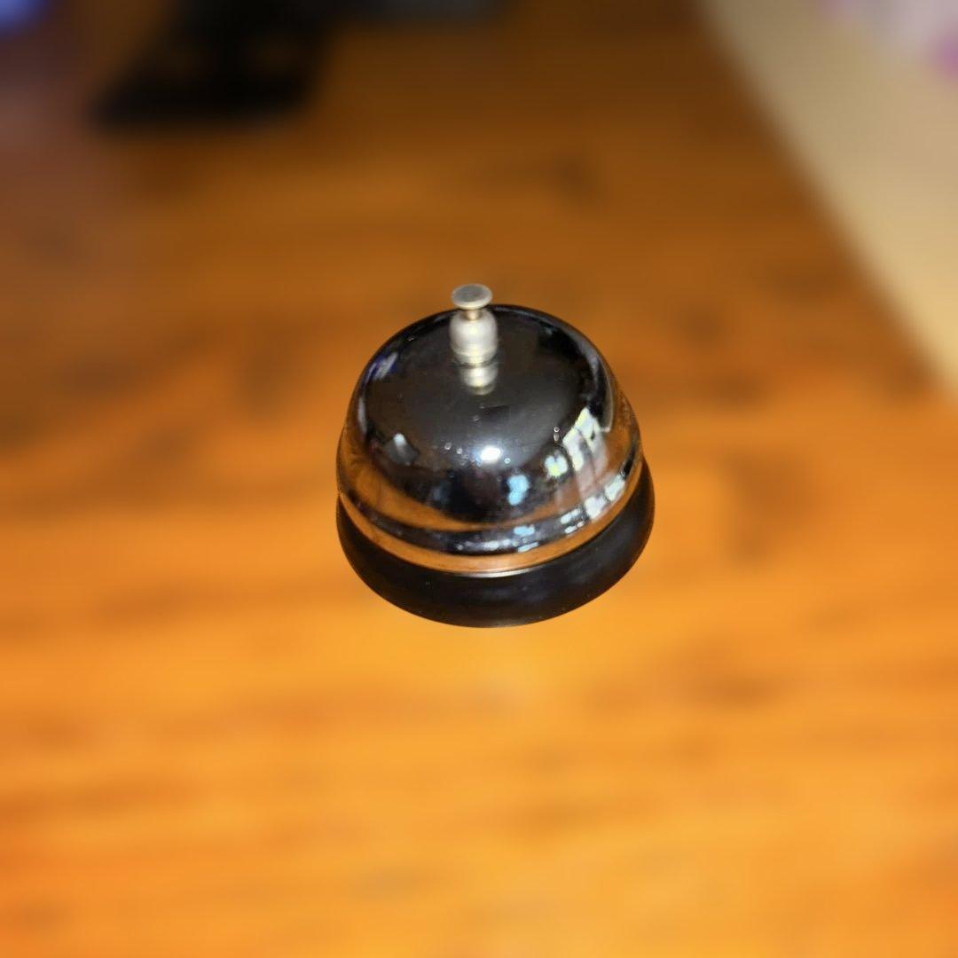 サービスベル ブラック シルバー