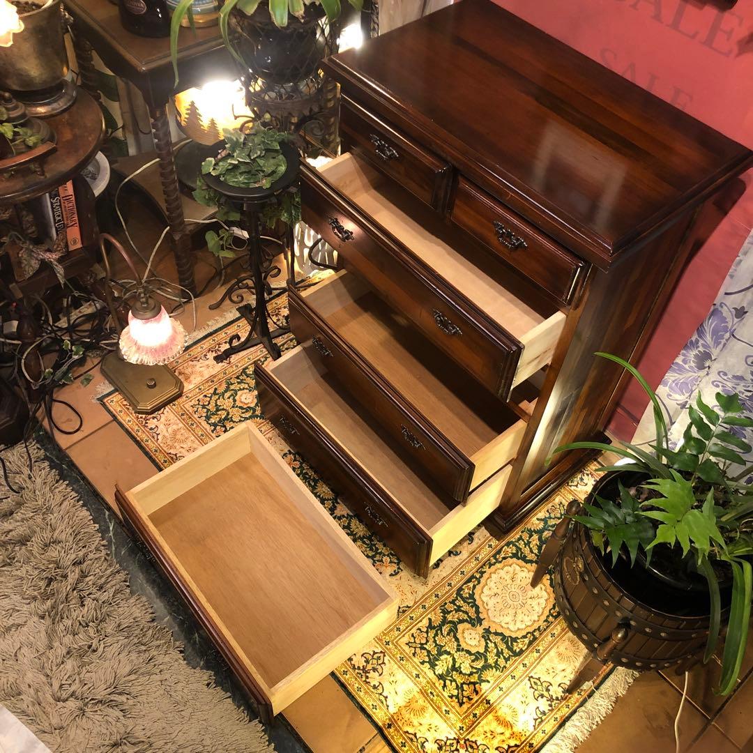 りおちゃんママ オールドパイン　80’s アンティーク　アクセントチェスト