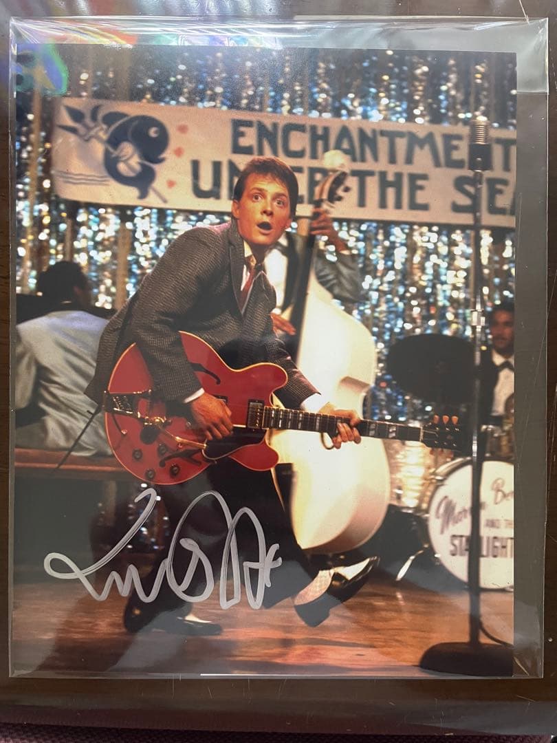 マイケル・J・フォックス　直筆サイン