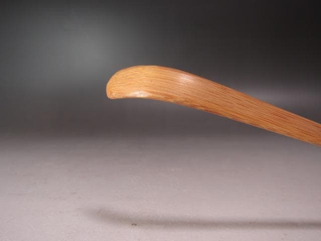 ★　堀内流　十二代　兼中斎　宗完　自作茶杓　花曇★x573