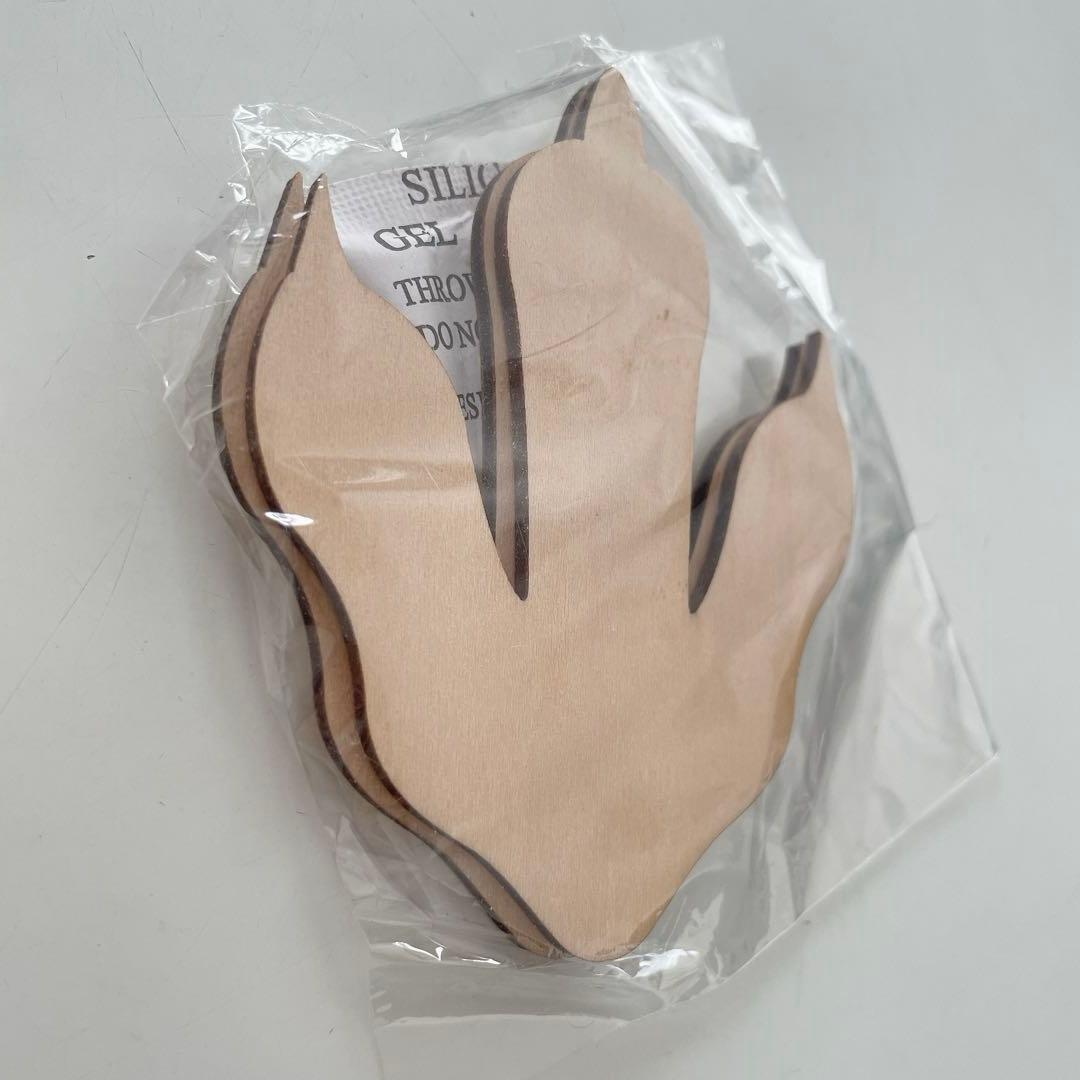 12個 恐竜の足跡 木製スライス 木材チップ 木製パレットコースター 厚3mm