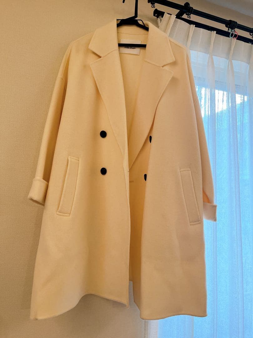今期ミラオーウェン♡ワイドシルエットダブルブレストコート