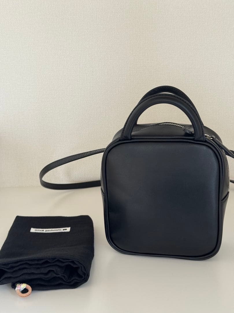 ミナペルホネン×ポーター　siemen bag ミニショルダーバッグ　ブラック
