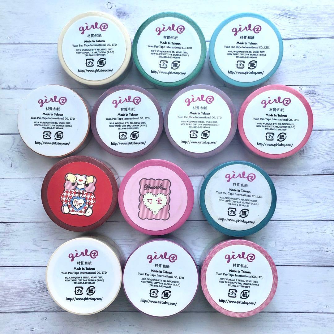 海外作家マスキングテープ39巻セット　OnlyTwo 閣樓日　Lovely徐徐