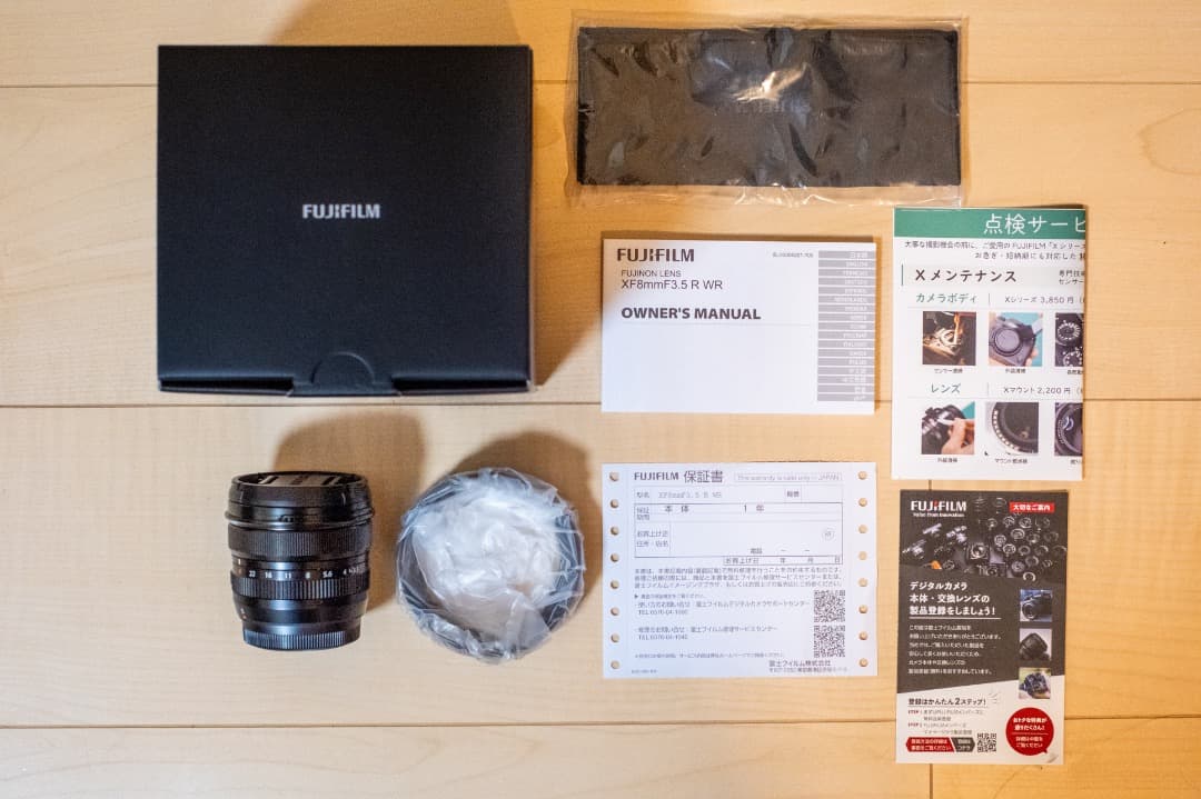 レンズ(単焦点) FUJIFILM XF8mmF3.5 R WR