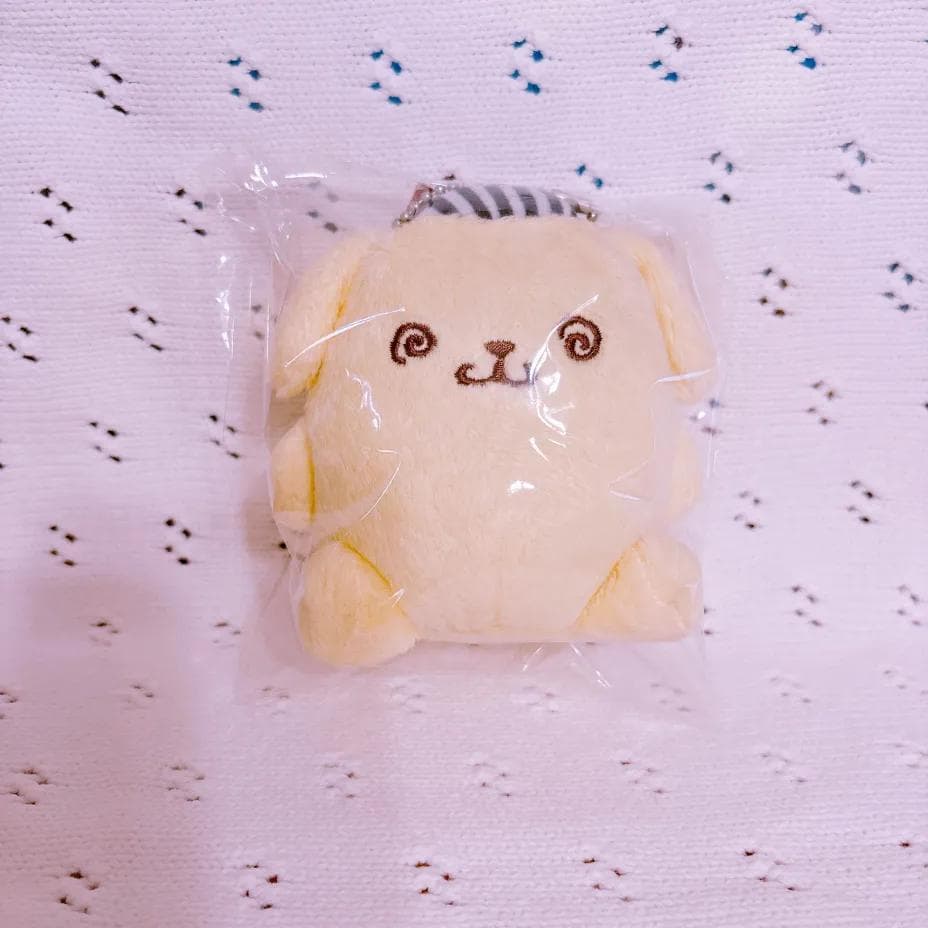 ポムポムプリン E hyphen world ストライプクラブ　マスコット