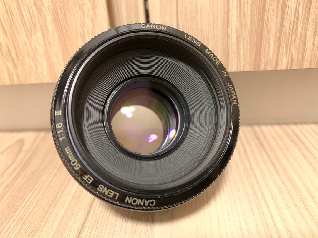 【美品】Canon EF50mm F1.8 ii 神レンズ　単焦点