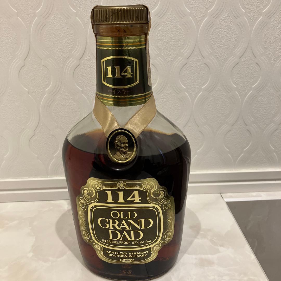 ウイスキー OLD GRAND DAD 114