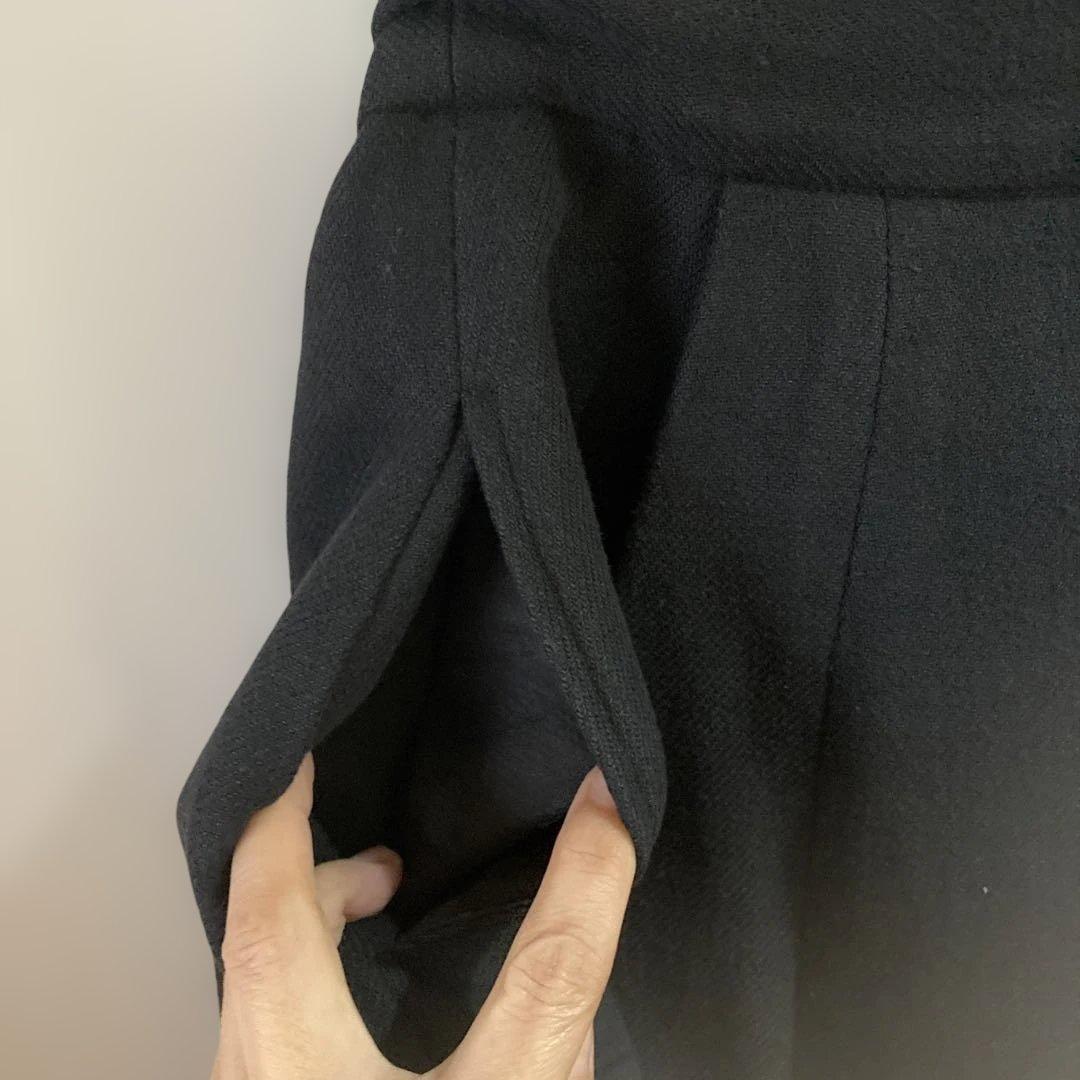 セブンテンバイミホカワヒト ハイウェストフレアキュロットXS