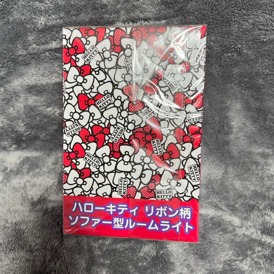 激レア　ハローキティ　エイコー　リボン柄 ソファー型ルームライト