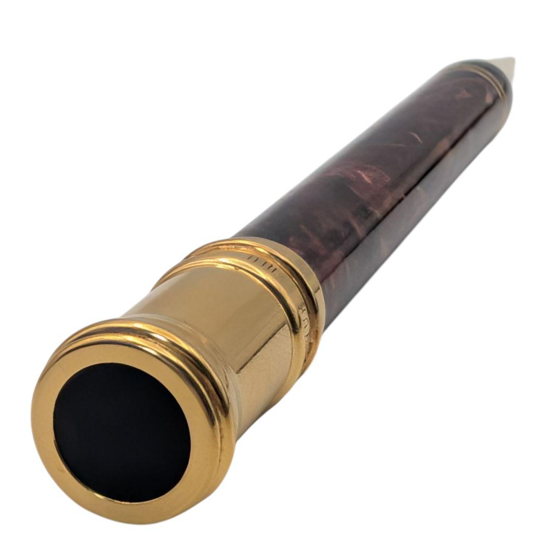 B*I様 パーカー デュオフォールド シャープペンシル ボルドー ゴールド ヴィ