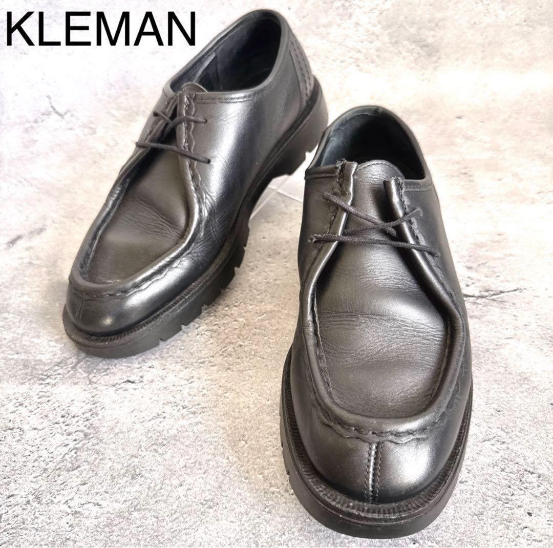 KLEMAN クレマン　PADROR ブラック　レザー　40