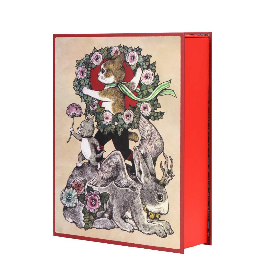 ヒグチユウコ ホルベイン コラボ 角缶 ツールボックス 2種セット