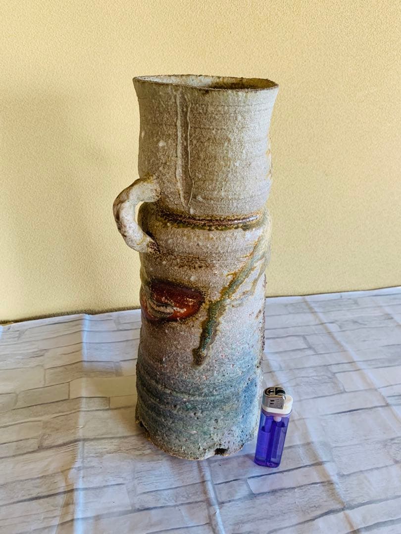 最終価格！！信楽焼、花瓶、宝瓶、置物