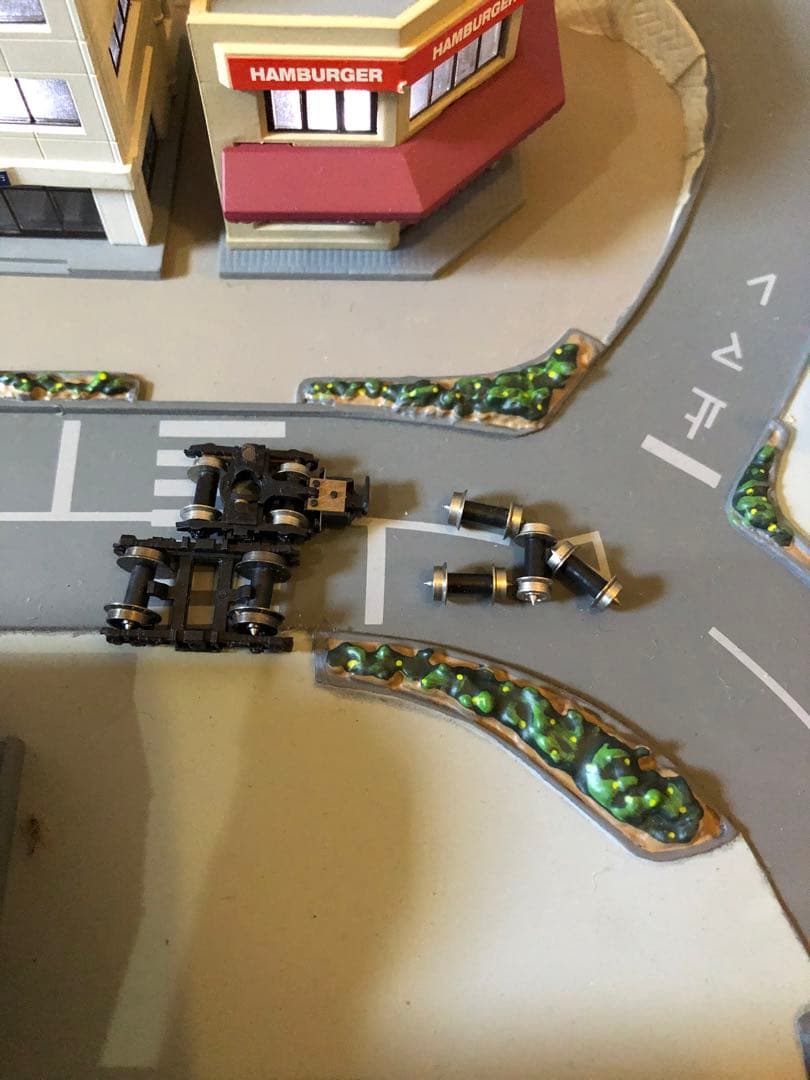 東京マルイPROZ完成ジオラマコース基本セットZゲージ精密鉄道模型