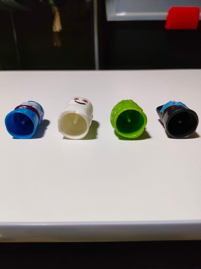 モンスターらんど 4体セット 明治製菓 レトロ 食玩 当時物