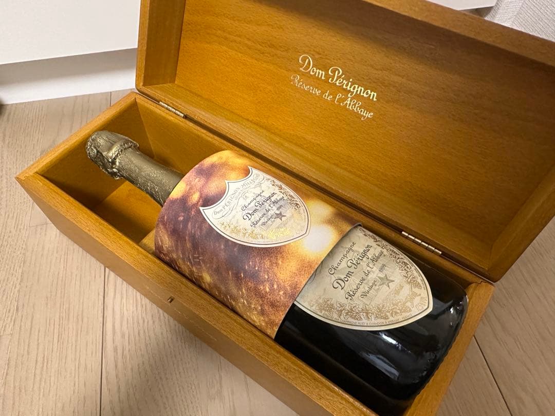 希少品 正規品 ドンペリ ラベイ ゴールド 1999 木箱付 シャンパン