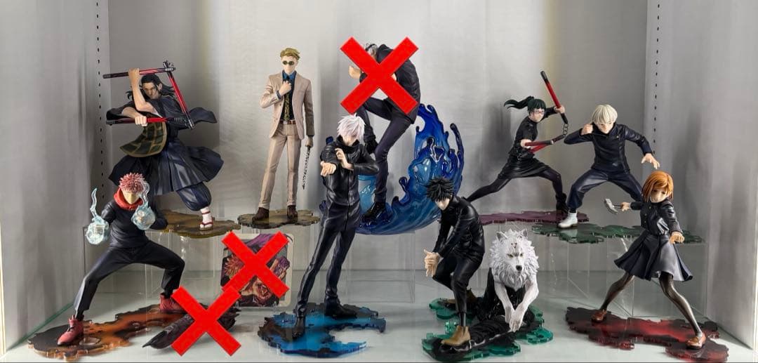 箱無し 呪術廻戦 ARTFX J 8体 まとめ売り