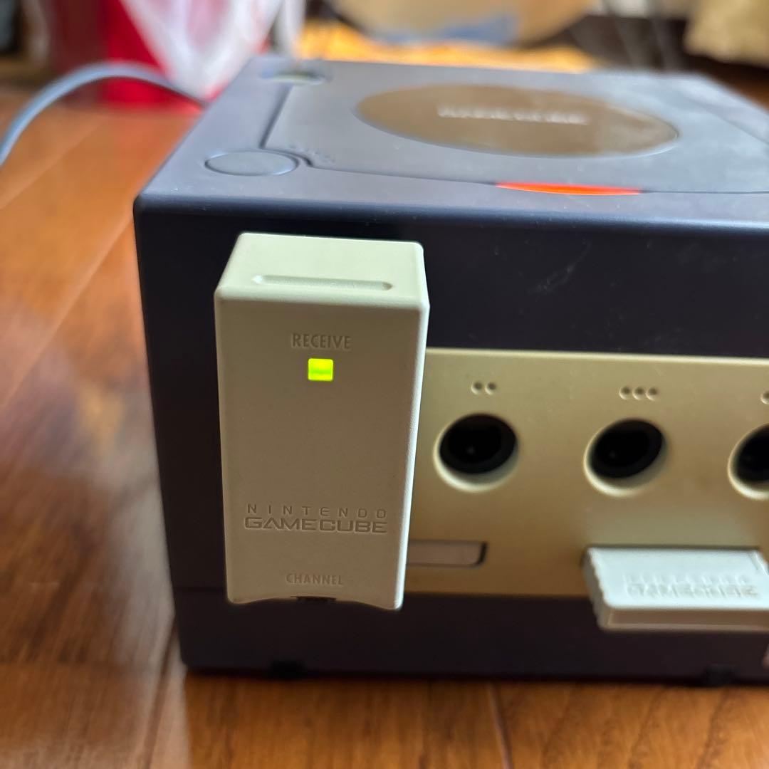 ウェーブバード　ゲームキューブ用　コントローラー•レシーバー