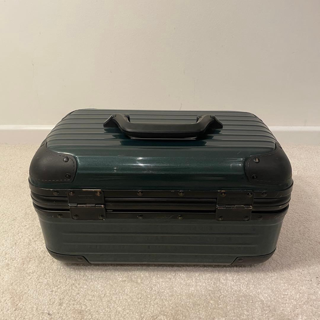 RIMOWA Samba Nova ビューティケース 18L グリーン 鍵付き