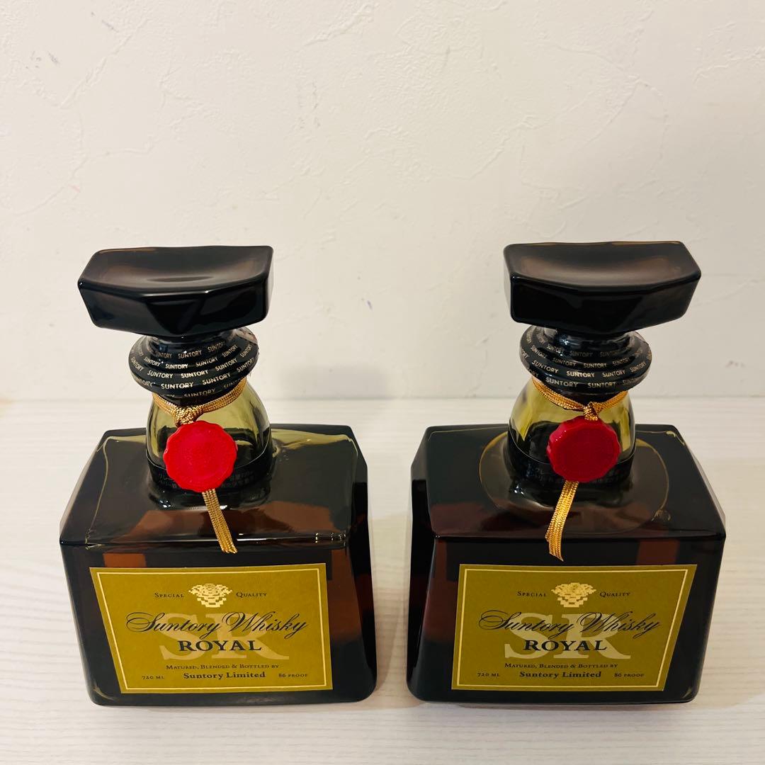 サントリー　ローヤル　箱付き　終売品　2本　ウイスキー　美品　古酒　