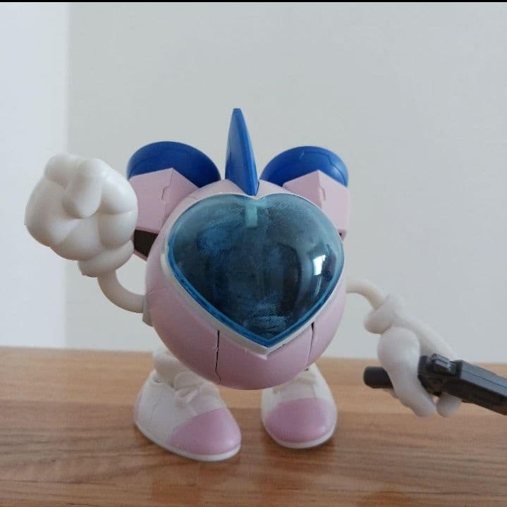 ツインビープラモデル　素人組み立て済み