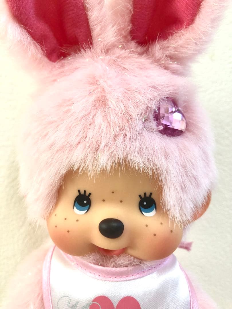 ラブリーバニー　モンチッチ　クレアーズコラボ　うさ玉　ピンクセットタグ無　激レア