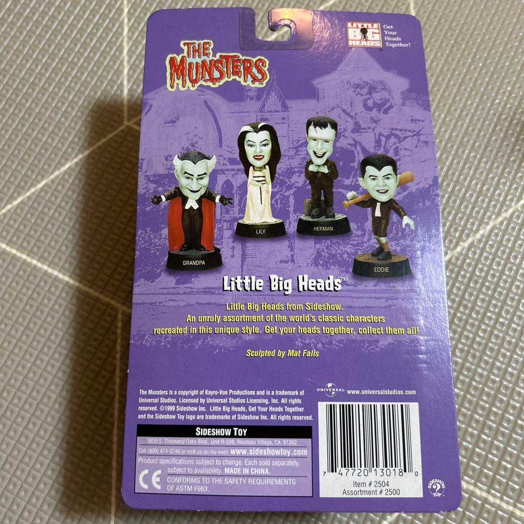 The Munsters Little Big Heads フィギュア5体セット