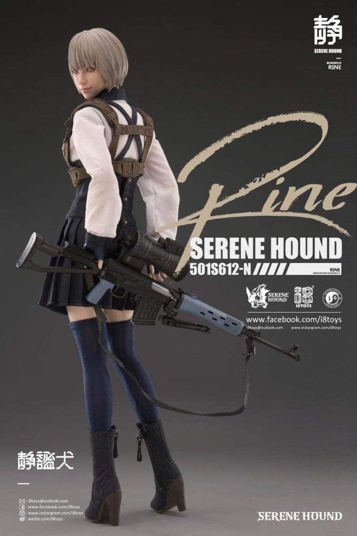 i8Toys クローン双子 1/6 フィギュア Rine Tache 2点セット