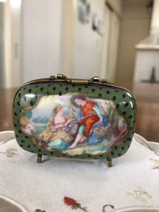 Meissen マイセン アンティーク小物入れ