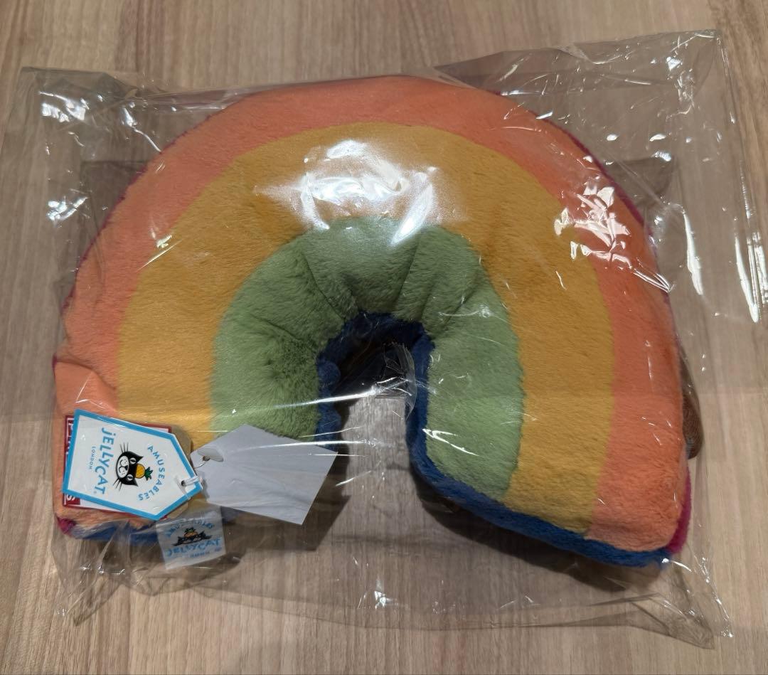 新品　Jelly Cat ジェリーキャット　虹　レインボー　ぬいぐるみ