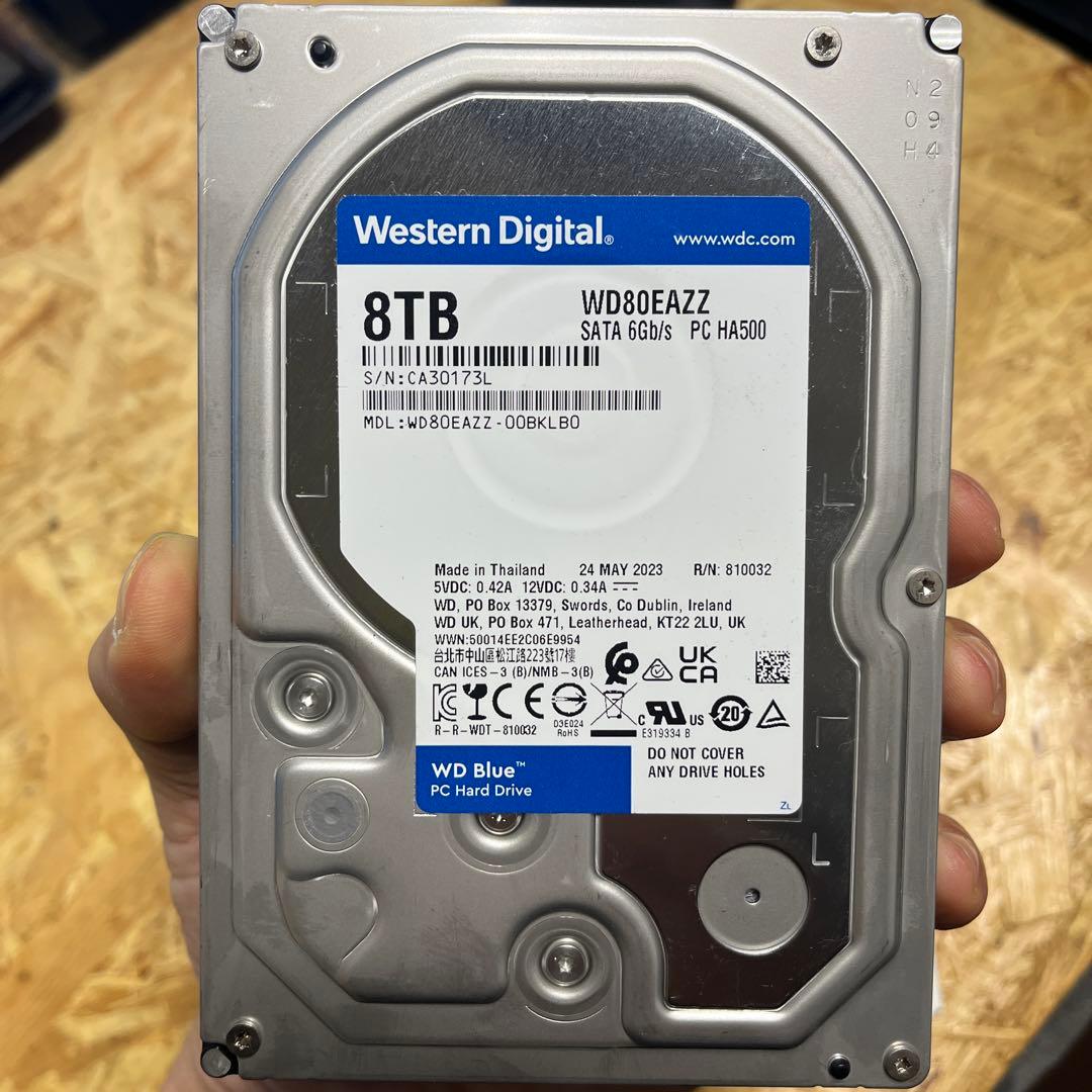 Western Digital WD80EAZZ 8TB 内蔵型HDD