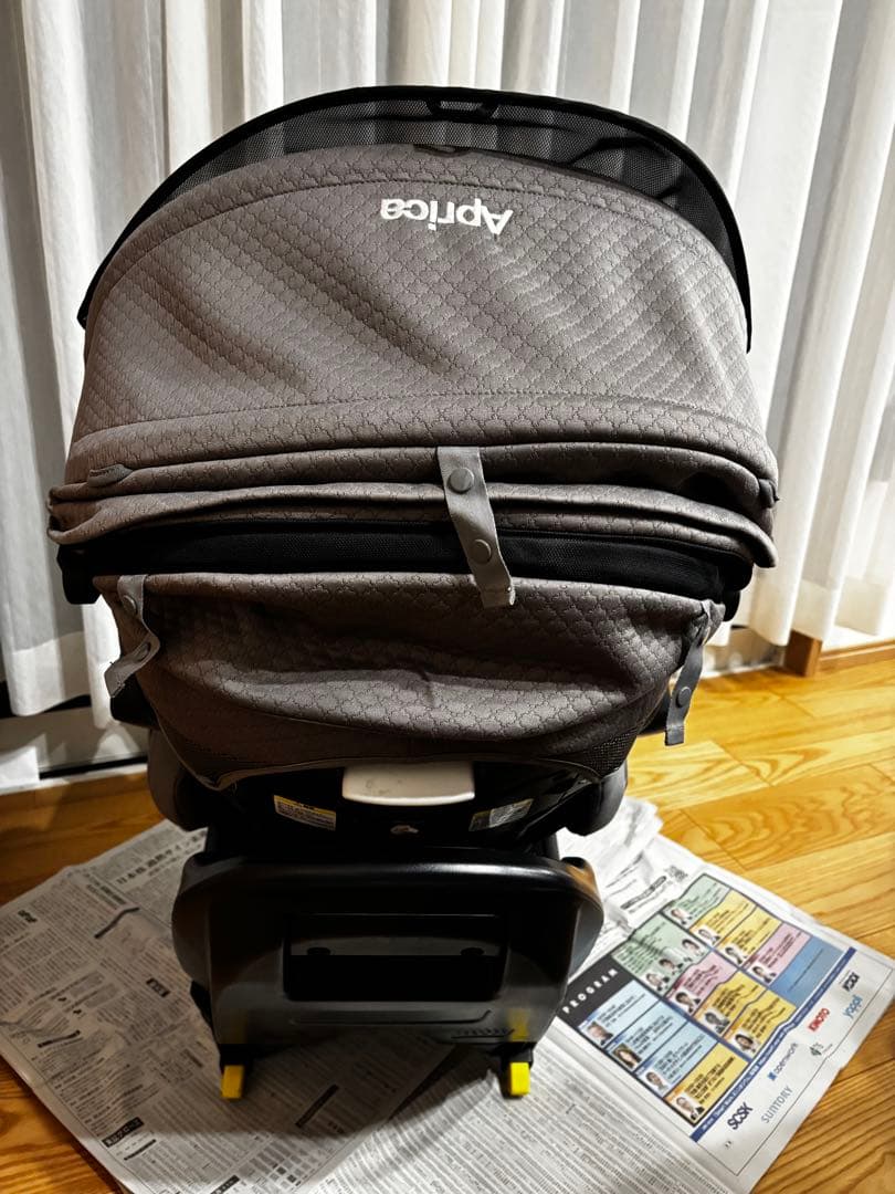 【美品】Apricaフラディアグロウ ISOFIX プレミアム360°セーフティ