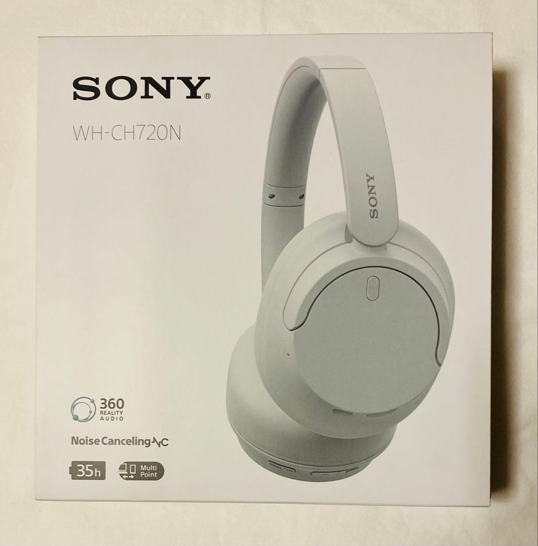 SONY WH-CH720N ワイヤレスヘッドホン ホワイト