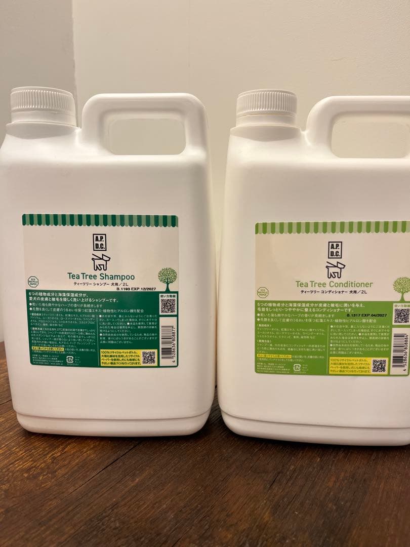 新品未使用　APDC ティーツリー　シャンプー&コンディショナー2Lセット