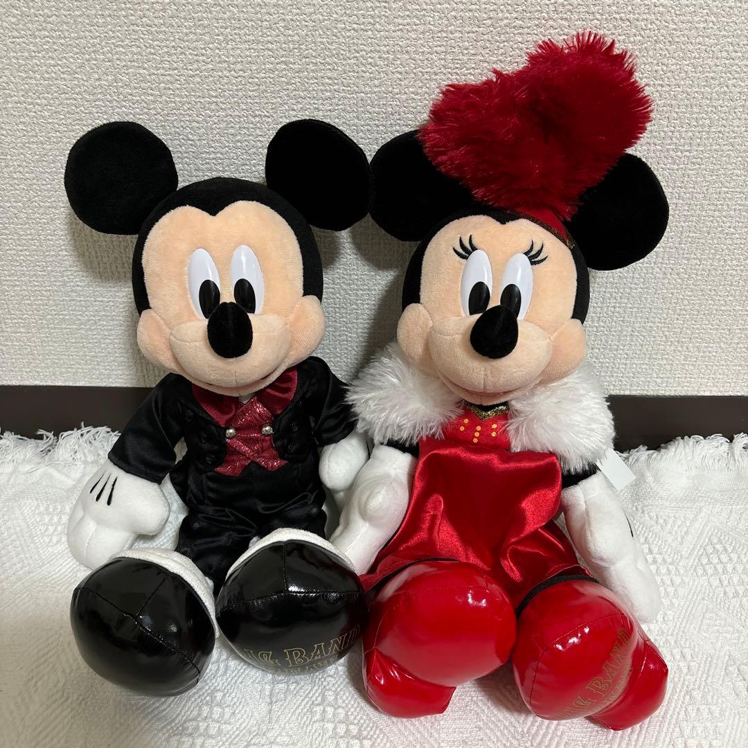 6/2まで期間限定！ビッグバンドビート ミッキー＆ミニー ぬいぐるみ4つセット