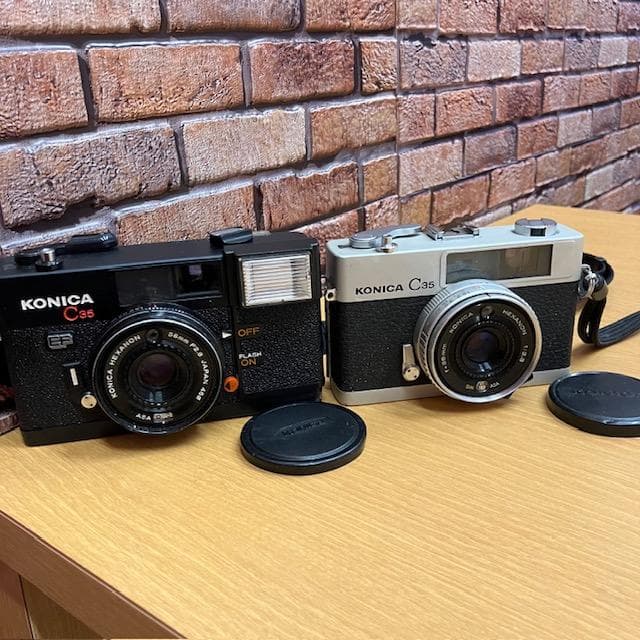 ●KONICA　C35　二個セット【ジャンク品】