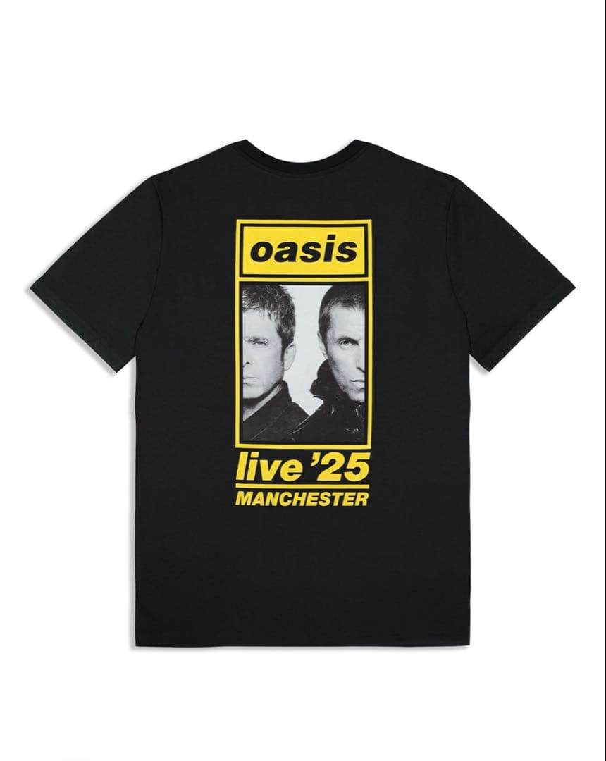残り1日　oasis live '25 Manchester Tシャツ　XL