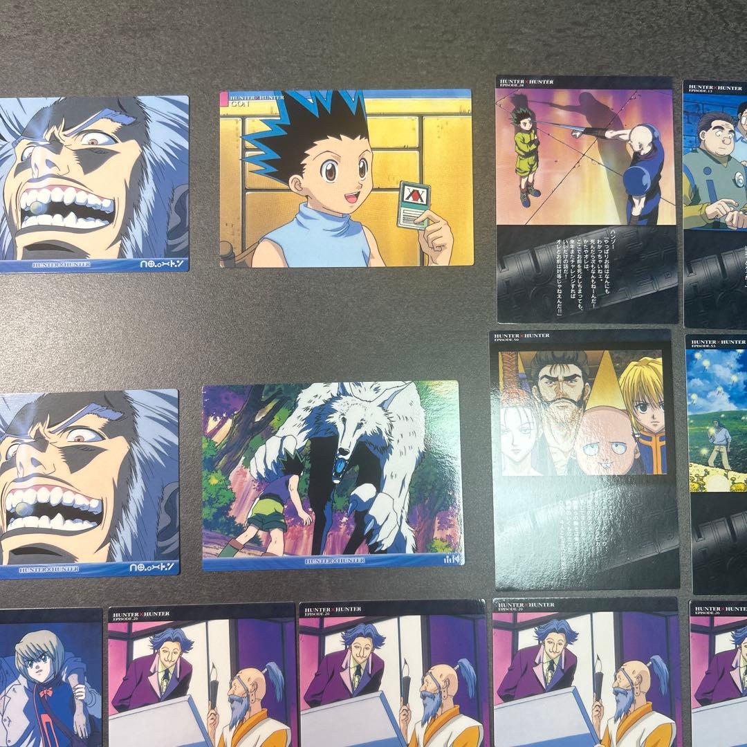 HUNTER×HUNTER カードダスマスターズ　まとめ売り　18枚