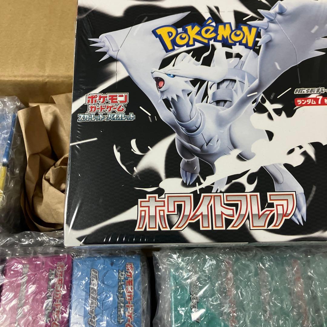 ポケカ　シュリンク付き box 11個　ホワイトフレア　メガシンフォニア　など
