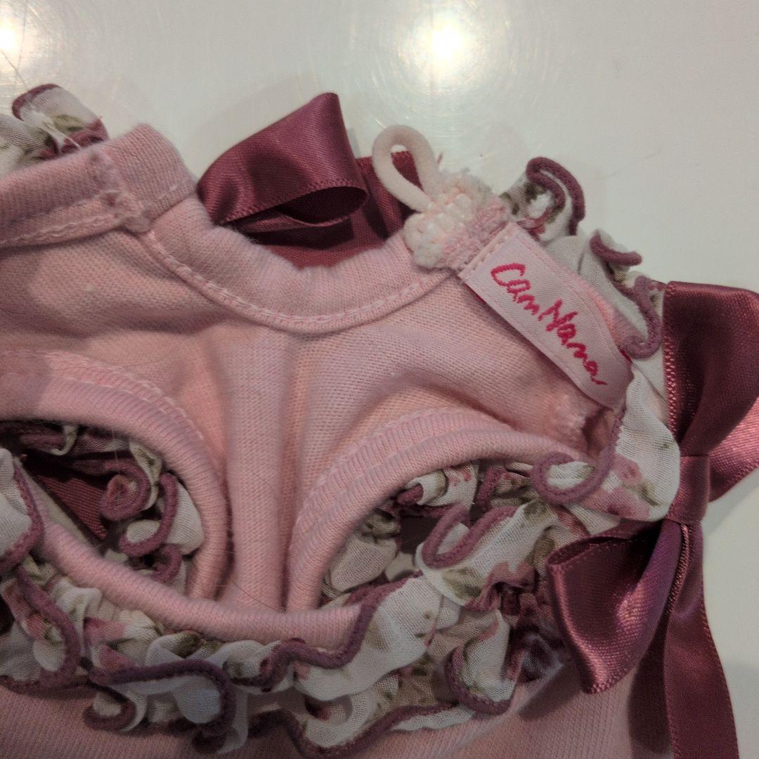 美品♥キャンナナ ♥フリル花柄犬服 小型犬用SS2枚＋１枚♥３枚セット