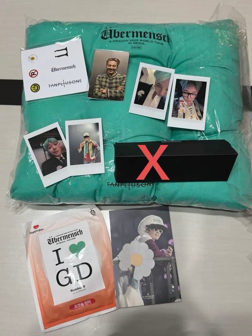 G-DRAGON ÜBERMENSCH ENCORE SEOUL 特典グッズ